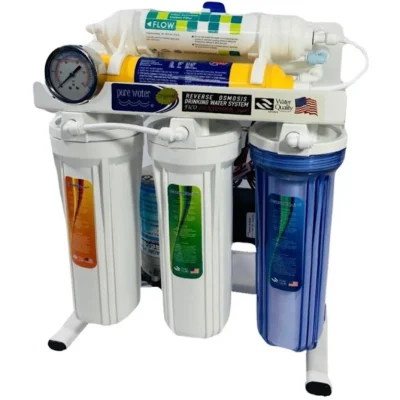 نمایی از دستگاه تصفیه آب تایوانی پیور واتر 6 مرحله ای