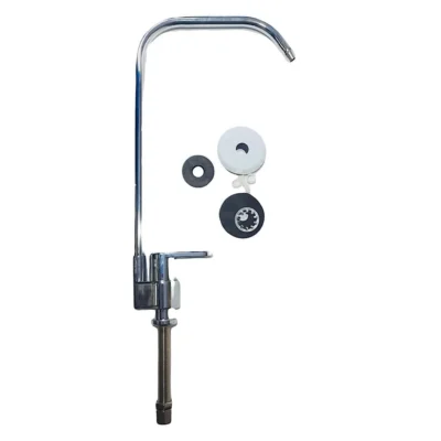 شیر برداشت اهرمی مدل AN-10 رنگ سیلور نقره‌ای